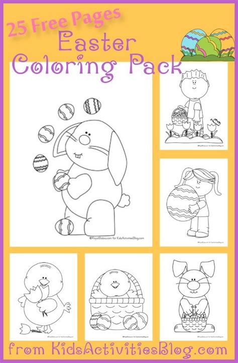 easter coloring pages  kids kids activities