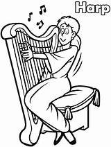 Arpa Harpa Colorear Tocando Colorat Harp Muzicale Instrumente Desenho Instrumentos Musicais Disegno Colorironline Gifgratis Planse Instrumento Plansa Vizite Voturi Cuerda sketch template