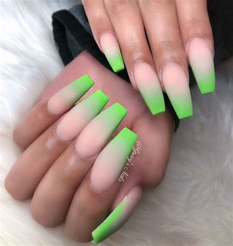neon nails nails neon nails green nails