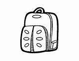 Backpack Sports Coloring Fashion Pages Coloringcrew Dibujo Bag Flowered Handbag sketch template