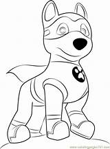 Apollo Paw Pup Coloringpages101 sketch template