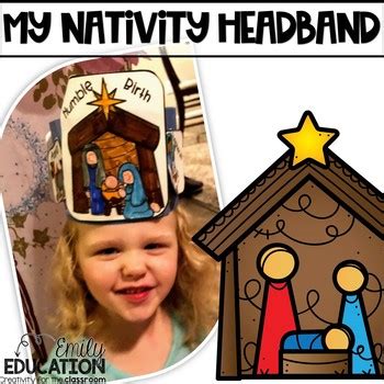 nativity headband  emily education tpt