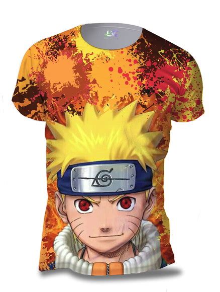 camisa camiseta naruto shippuden anime personalizada nrt elo