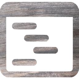 weathered wood outline icon  weathered wood debug icons