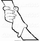 Lal Perera Outlined Gripping Another Hand Tikiri Vector Clipart Copyright sketch template