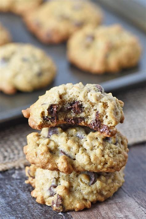 easy oatmeal chocolate chip cookie recipe flour   fingers recipe oatmeal chocolate