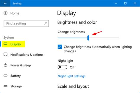 adjust screen brightness windows  password recovery
