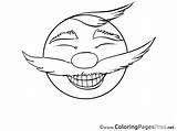 Laugh Colouring Smiles Coloring Pages Sheet Title Sheets sketch template