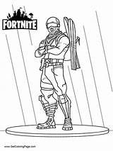 Pages Fortnite sketch template