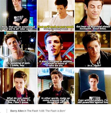 The Flash Quotes And Haha On Pinterest
