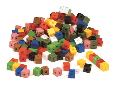 cube interlocking mixed bulk pack   polybag ajax scientific