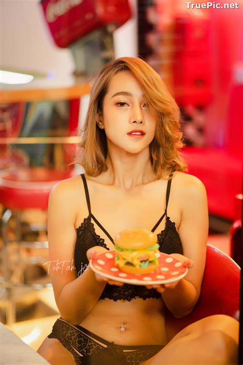 black lingerie thailand model yinggy ponjuree Ảnh đẹp