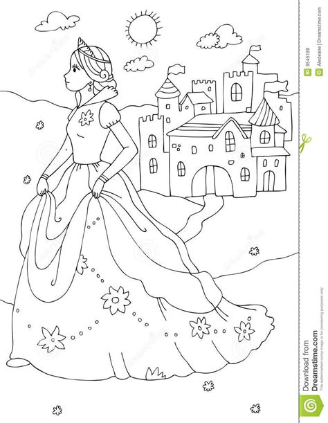 castle coloring page princess coloring pages coloring pages  boys