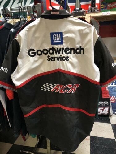 Dale Earnhardt Sr Goodwrench Rcr Nascar Race Used Pit Crew Shirt L
