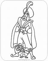 Aladdin Coloring Pages Abu Prince Ali Disneyclips Birijus Funstuff sketch template