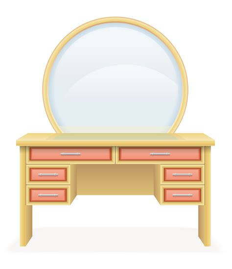 illustration vectorielle de vanite table meubles modernes  telecharger vectoriel gratuit