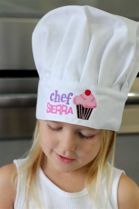 kids chef hat  choose design etsy chef hats  kids chefs hat