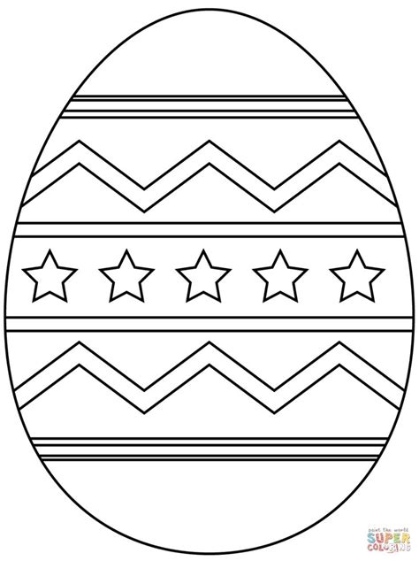easter egg  abstract pattern super coloring easter egg coloring