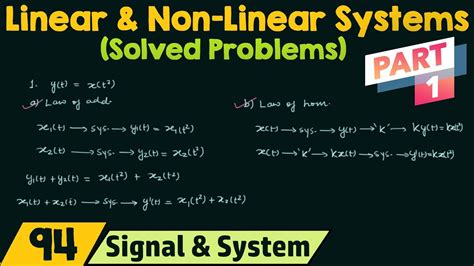 linear   linear systems solved problems part  youtube