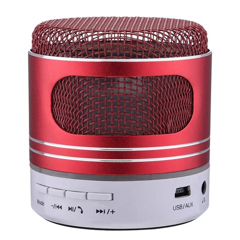 voberry portable    fi speaker mini bluetooth speaker usb led light wireless  box