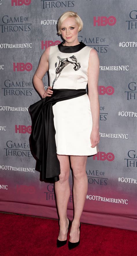Gwendoline Christie At Game Of Thrones Fourth Season Premiere In New