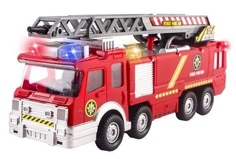 toy fire trucks  lights  sirens advanced play electric fire