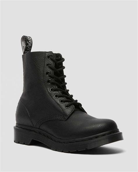 pascal mono virginia leather ankle boots dr martens