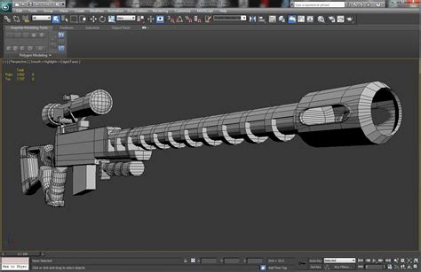 zorn game asset development sniper rifle
