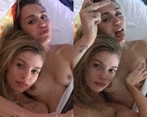 Miley Cyrus And Stella Maxwells Lesbian Sex Tape Video Is Coming
