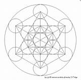 Mandala Cube Color Coloring Metatron Mandalas Sacred Geometry Metatrons Monday Pages Nwcreations 4free Print Life Circle sketch template