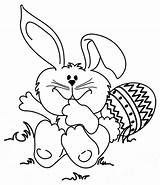 Easter Coloring Pages Printable Print Rabbit Egg Cute School Clipart Color Middle Shoes Kids Library Netart Popular sketch template