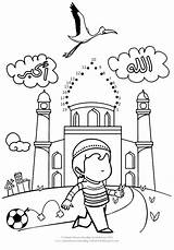 Islamic Worksheets Coloring Dots Dot Joining Activities Connect Kids Islam Muslim Pages Studies Ramadan Homeschooling Sheets Drawing Colouring Pre Printable sketch template