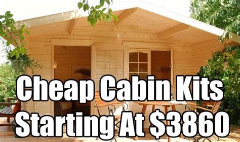 Cheap Cabin Kits Starting At 3860 Cheap Cabins Diy Cabin Cabin Kits