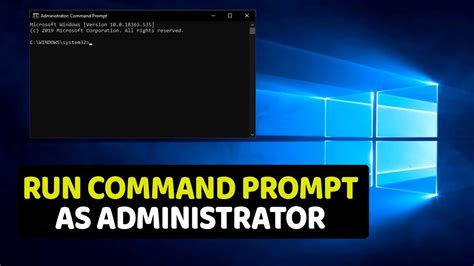 run command prompt   administrator  windows  youtube