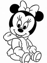 Disegni Colorare Da Disney Cartoni Animati Baby Coloring Dei Pages Cute Minnie Mouse Colouring Cartoon Bambini Per Mickey Para Colorir sketch template