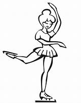 Coloring Skating Ice Figure Skater Pages Drawing Spin Clipart Clip Cliparts Girl Skaters Don Library Ballet Skates Gif Getdrawings Printable sketch template