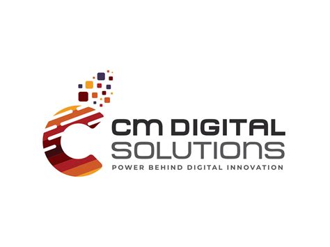 digital solution logo design  ovi banik  dribbble