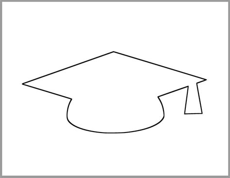 graduation cap template cricut