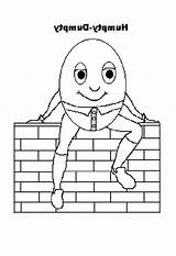 Dumpty Humpty Drawing Drawings Paintingvalley sketch template