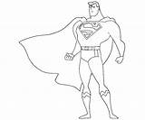 Superman Superheroes Coloringhome sketch template