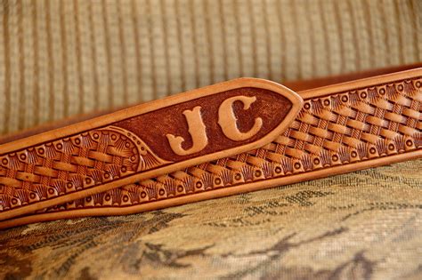 handmade western leather belt patterns lone tree leather works creates