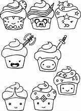 Coloring Cartoon Pages Adventure Time Kids Colouring Printable Cupcake Bestcoloringpagesforkids Shopkins Book Disney Books sketch template