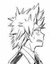 Kirishima Coloring Pages Comments sketch template