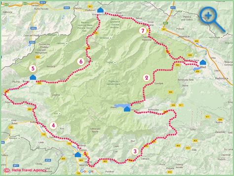 mountainbike touren  slowenien
