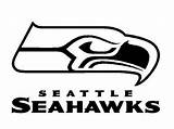 Seahawks Seattle Coloring Pages Logo Printable Clipart Football Seahawk Logos Svg Kids Stencil Vector Books Sports Russell Wilson Nfl Improve sketch template