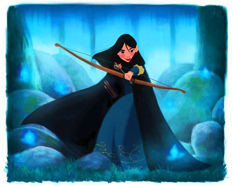 Mulan As Merida From Disney Princesses Swap Wardrobes And Lives E News