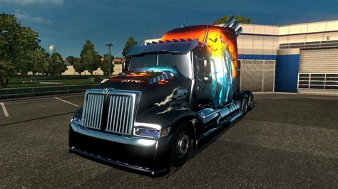 freightliner coronado optimus prime stewen edition ets