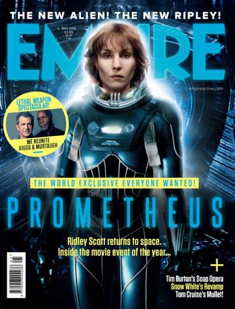 noomi rapace as elizabeth shaw featured on new empire cover oh no they didn t