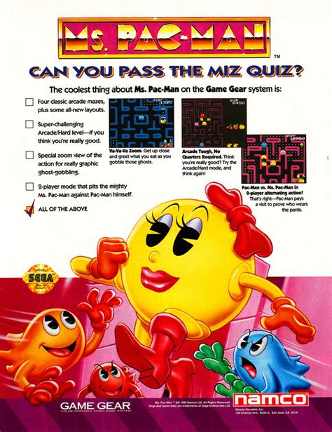 Ms Pac Man Download Game Gamefabrique