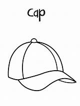 Coloring Hat Cap Pages Baseball Printable Hats Kids Colouring Color Drawing Caps Sheets Getcolorings Choose Board sketch template